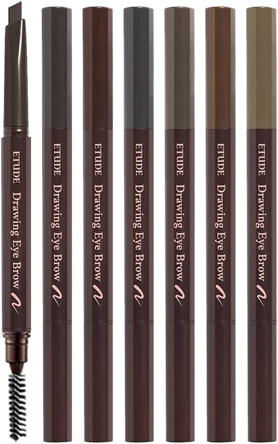 Etude Official Drawing Eyebrow Pencil, Dark Brown, 0.01 oz (0.25 g)