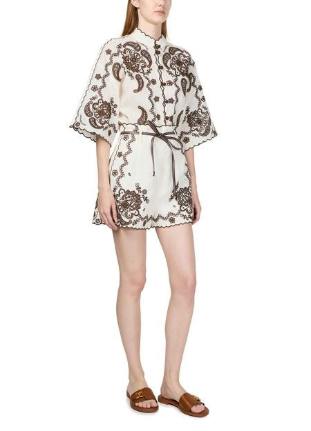 ZIMMERMANN Ascension embroidered shorts - Image 2