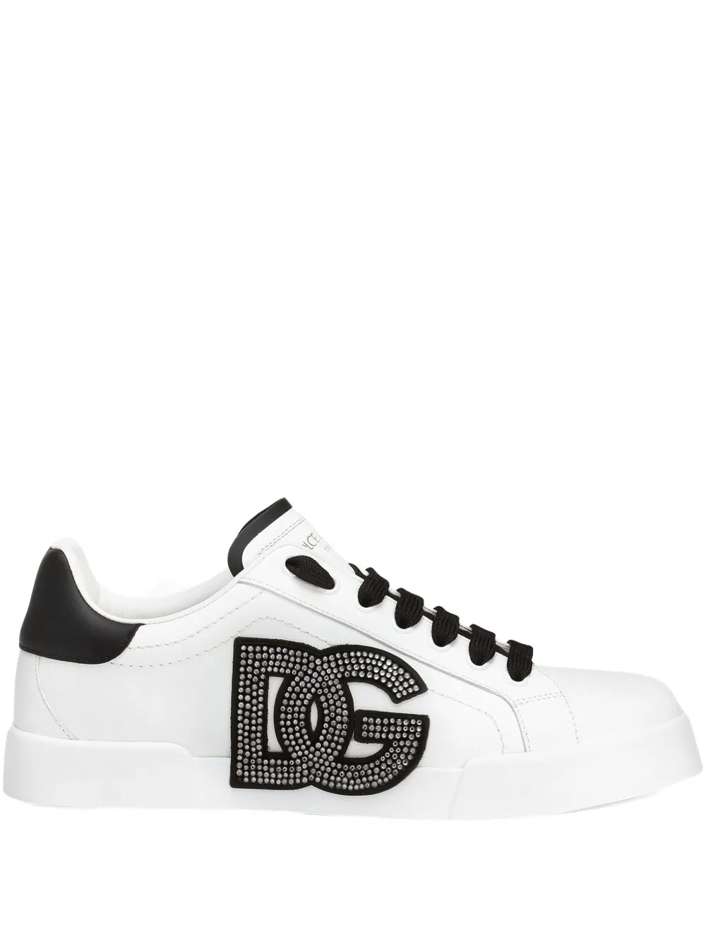 Dolce  Gabbana Dolce＆Gabbana Portofino Sneakers With Rhinestones - Image 2