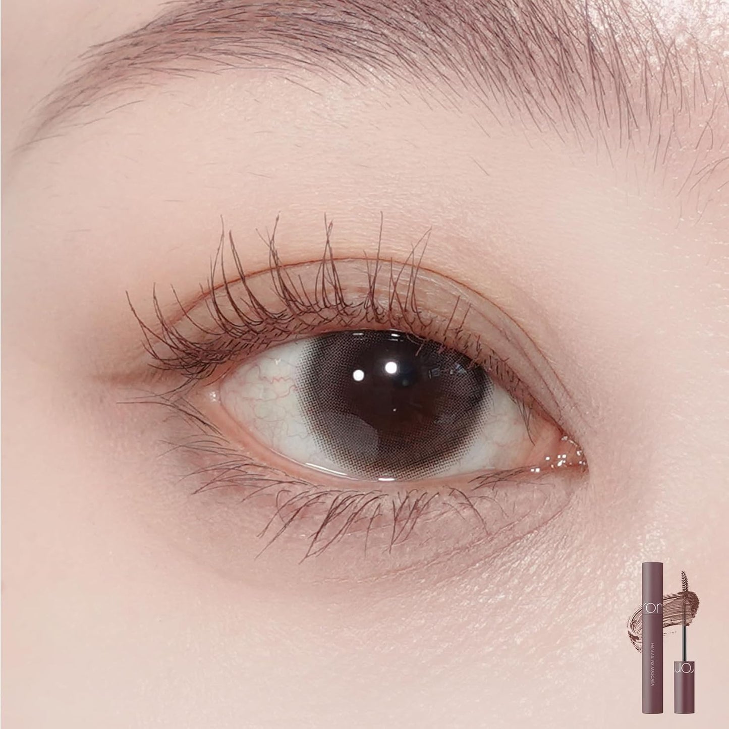 rom&nd HA Fix Mascara L04, Plum Brown, 0.2 oz (7 g)