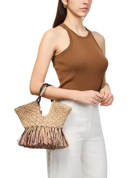 ZIMMERMANN Goldentime mini fringed tote bag - Image 2