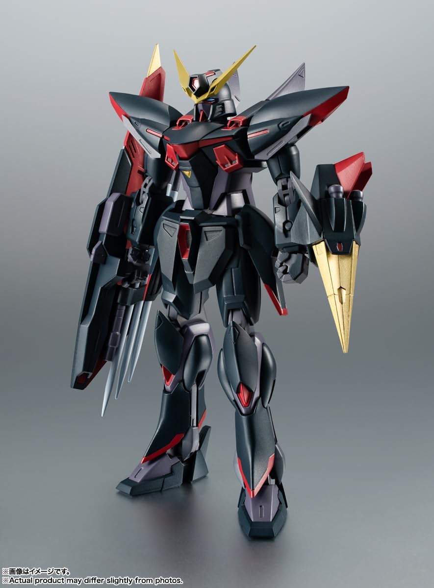 BANDAI SPIRITS ROBOT Spirits Mobile Suit Gundam SEED GAT-X207 Blitz Gundam Ver. A.N.I.M.E. Approx. 4.9 inches (125 mm), ABS & PVC Pre-painted Action Figure
