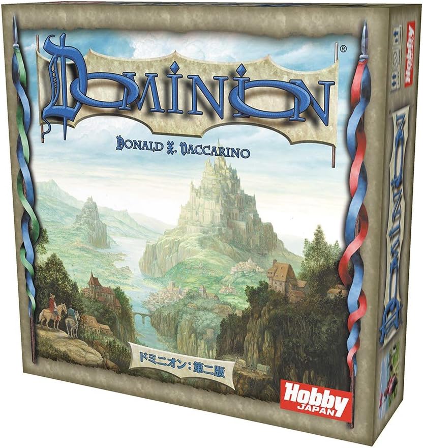 Hobby Japan Dominion: Second Edition Japanese Version (2-4 Players, 30 Minutes, For Ages 14 and Up) Board Game