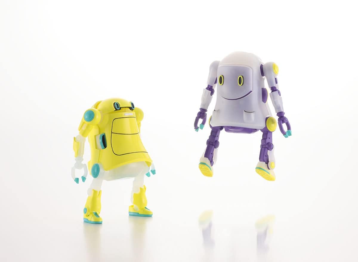 Hasegawa 64797 Creator Works Series Mechatro Wego No. 19 Gusto Shisu & Poncho 1/35 Scale Plastic Model