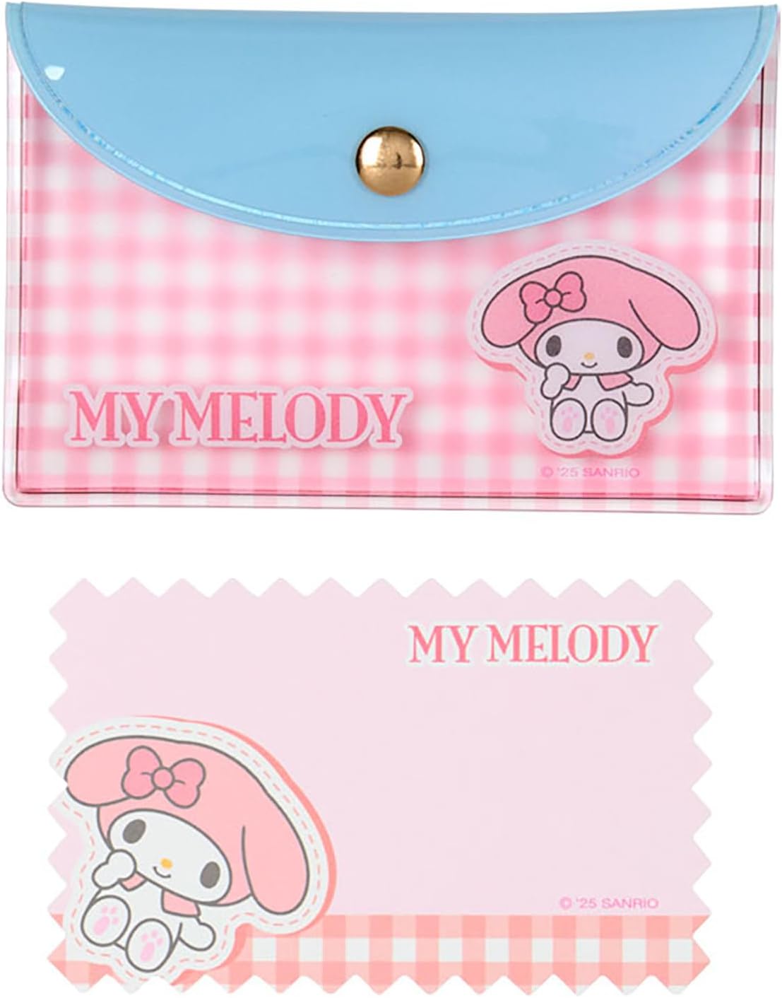 Sanrio 642631 My Melody Note & Card Case, PVC, Paper