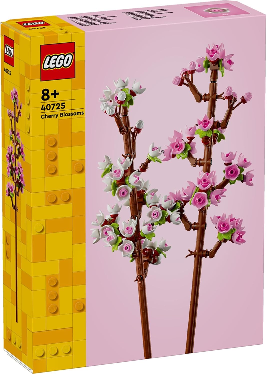 LEGO Botanical LEGO Sakura Toy, Building Blocks, Birthday Gift, For Boys and Girls, Children, Ages 8 to 10, Elementary School Students, Flower Bouquet, Artificial Flowers, Decoration, Interior