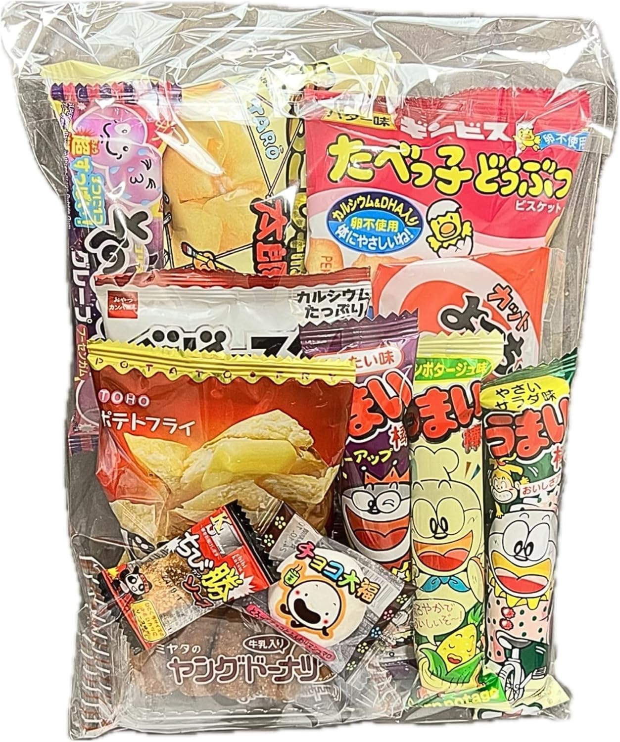 Set of 5 Bags, Assorted Japanese Snacks, 12-Piece Set, Christmas, Festival Gifts, Children's Parties, New Year's Party, Events, Festivals, Parties, Bulk Purchase