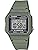 Casio W-217 Series Standard Digital Men's Watch, Military Green W-217H-3AV