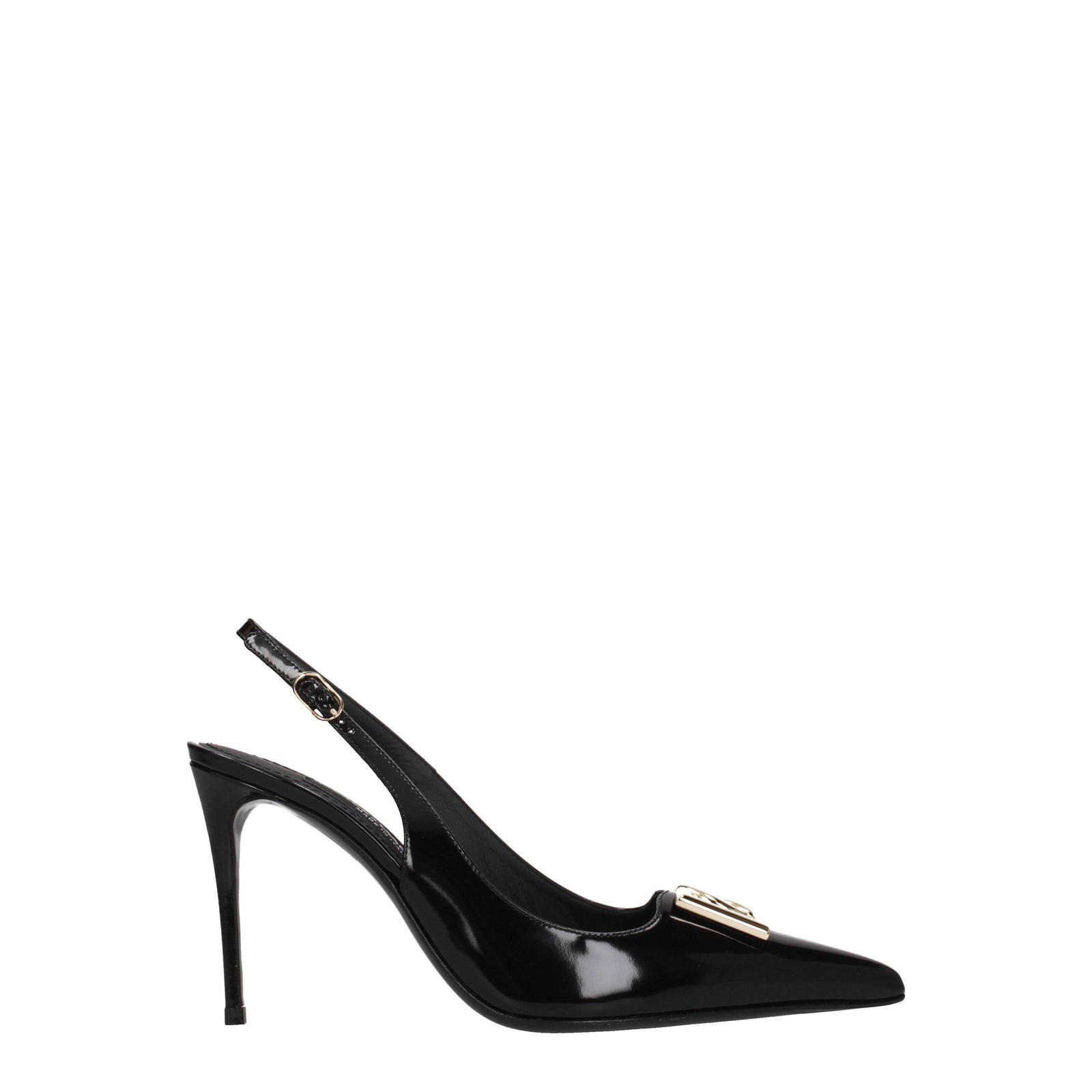 Dolce  Gabbana ドルチェ＆ガッバーナサンダル女性レザーブラック - Image 2