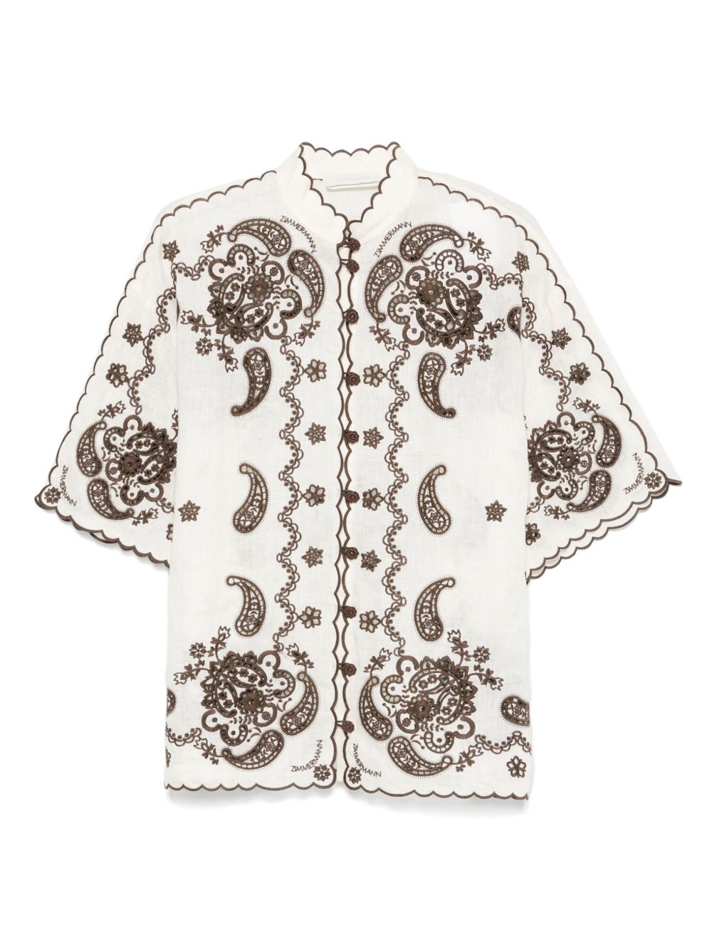 Zimmermann Zimmermann Ascension刺繍シャツ - Image 2