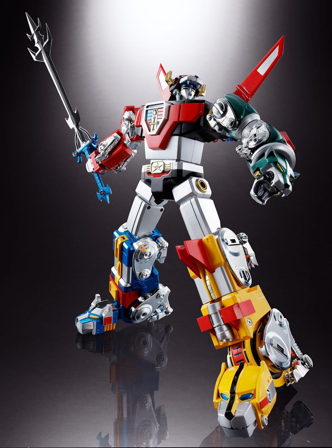 Chogokin Tamashii Beast King GoLion GX-71 Beast King GoLion Approx. 10.6 Inches (270mm) ABS&Die-Cast&PC&PVC Painted Action Figure