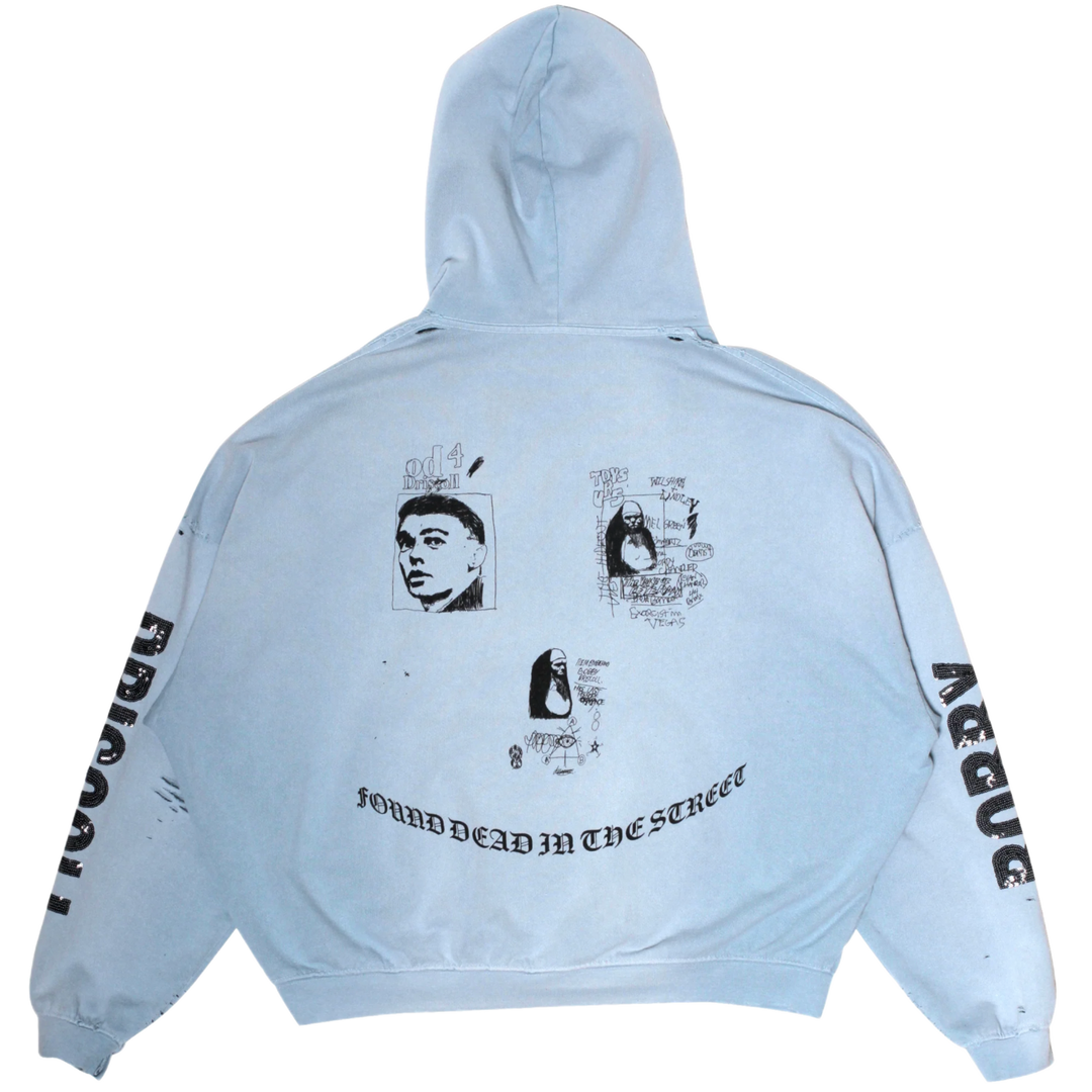 PALY 'BABY BLUE' BOBBY DRISCOLL HOODIE
