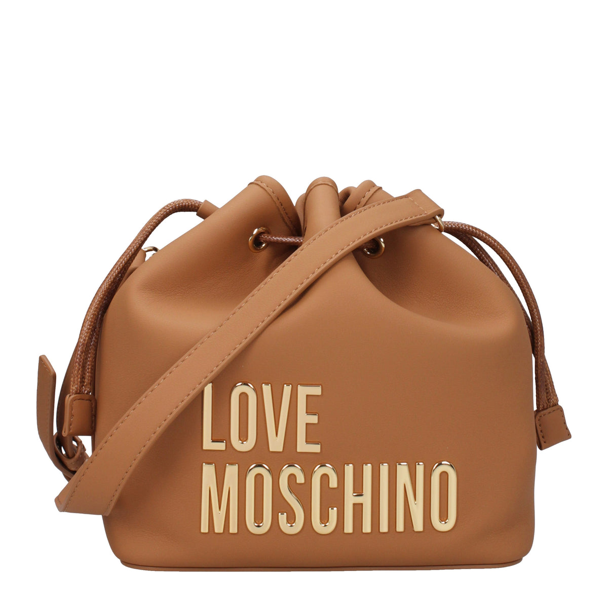 Moschino モスキーノのショルダーバッグが大好きな女性ポリウレタン茶色/ラクダ - Image 2