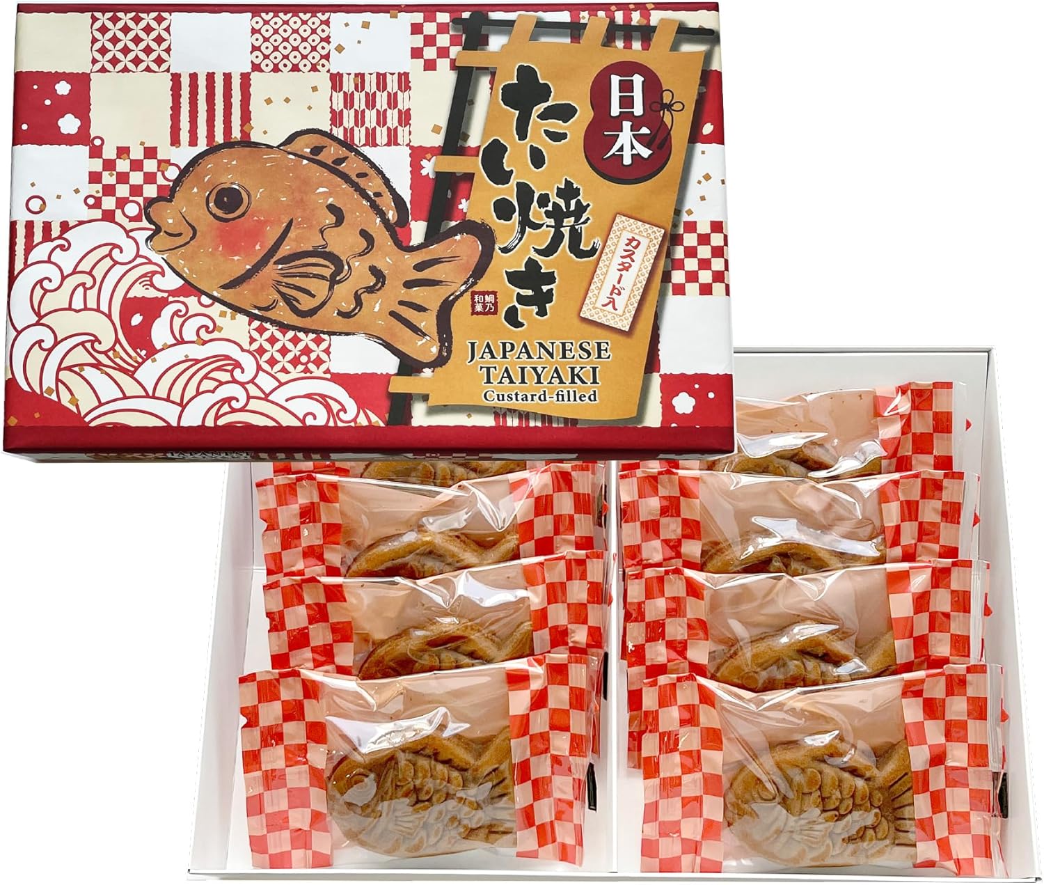 Showei Nihon Taiyaki (Custard 8-Piece Set)