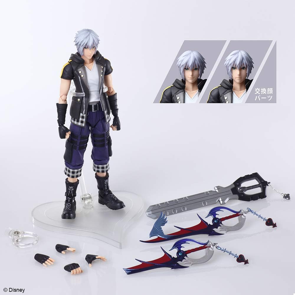 KINGDOM HEARTS III BRING ARTS Riku Version 2 PVC Pre-Painted Action Figure