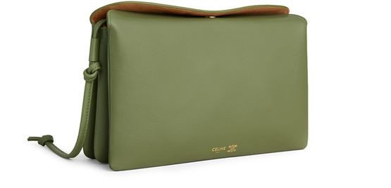 CELINE Trio flap in smooth lambskin - Image 2