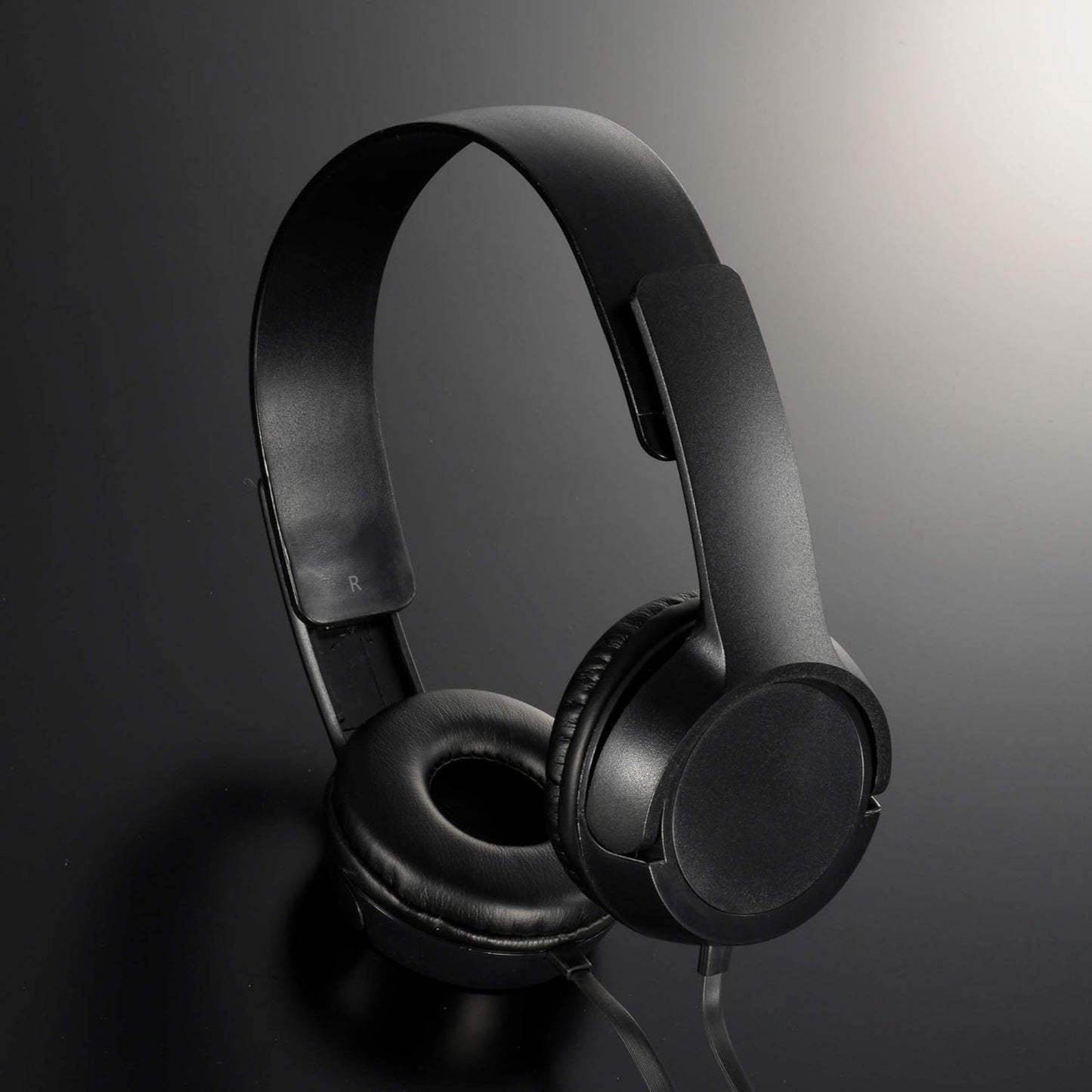 OHM Electric AudioComm Stereo Headphones H125 Black HP-H125N-K 03-2281 OHM