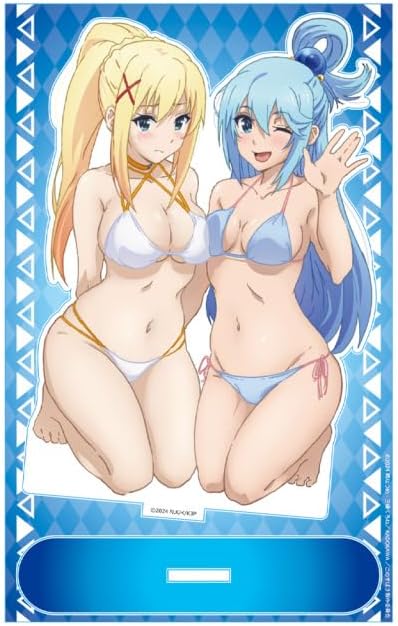 Blessing on this Wonderful World! 3 Acrylic Character Stand, Aqua & Dacnes