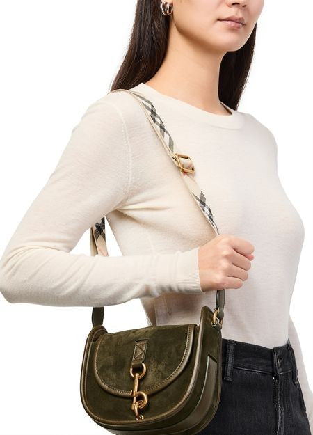 BURBERRY Mini B Clip Messenger Bag - Image 2