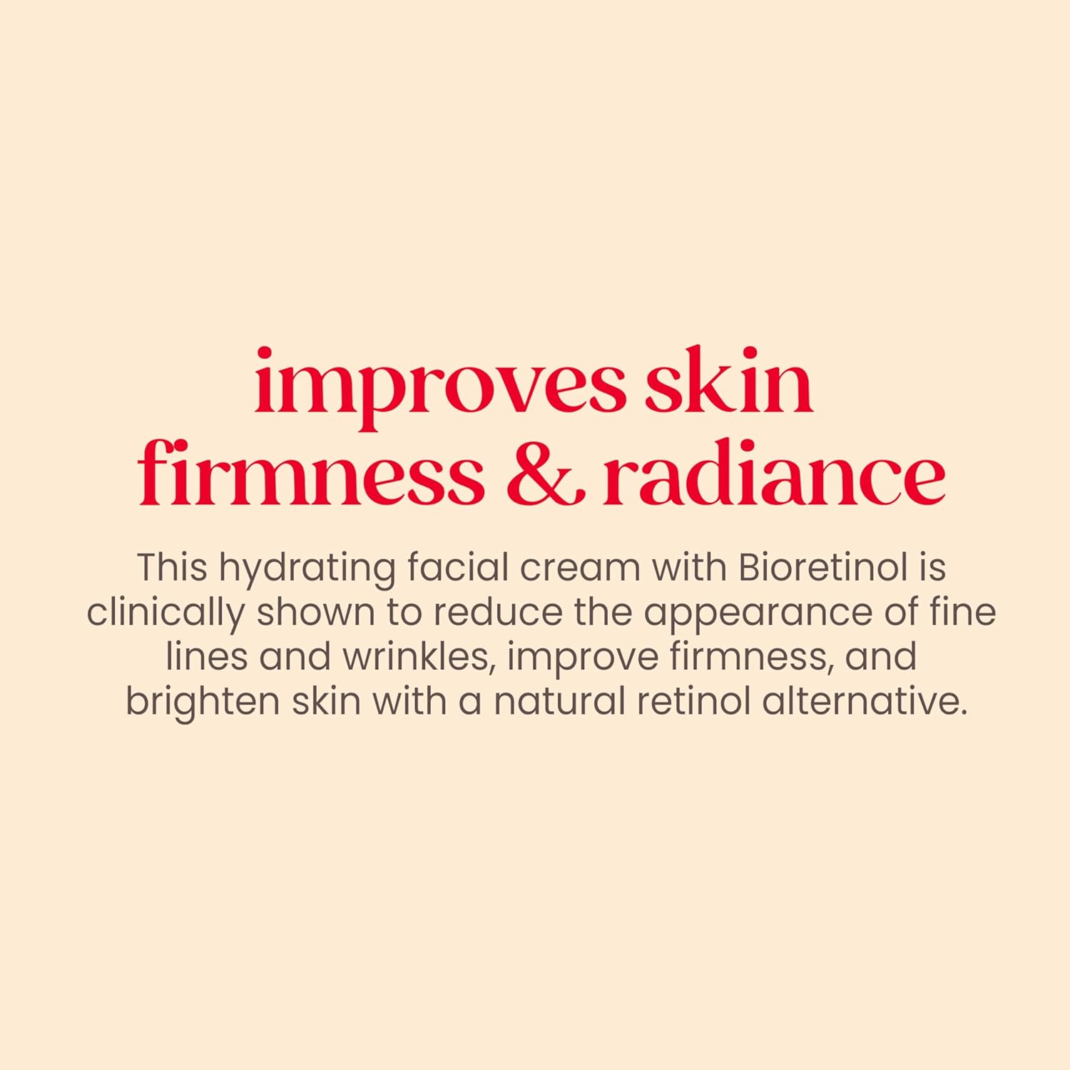 Burt's Bees Renewal Firming Face Cream, Anti-Aging Retinol Alternative, Moisturizing Natural Origin Skin Care, 1.8 Ounce