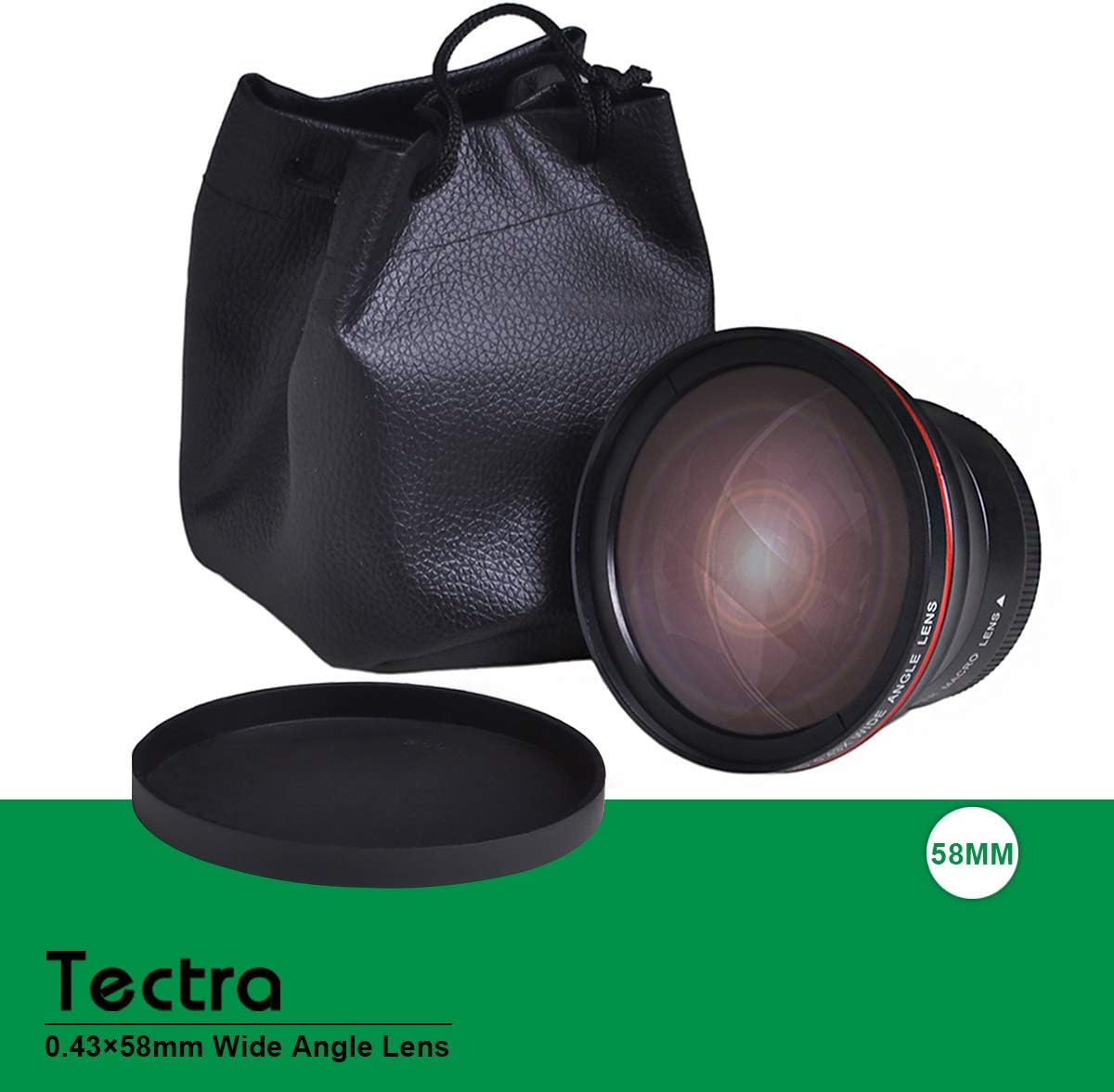 Tectra 0.43x Professional HD Wide Angle Lens (Macro)