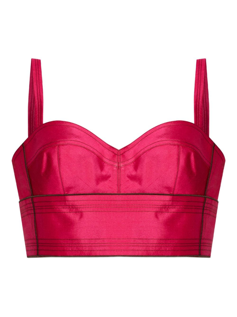 Tory Tory Burch Silk Bra Top - Image 2