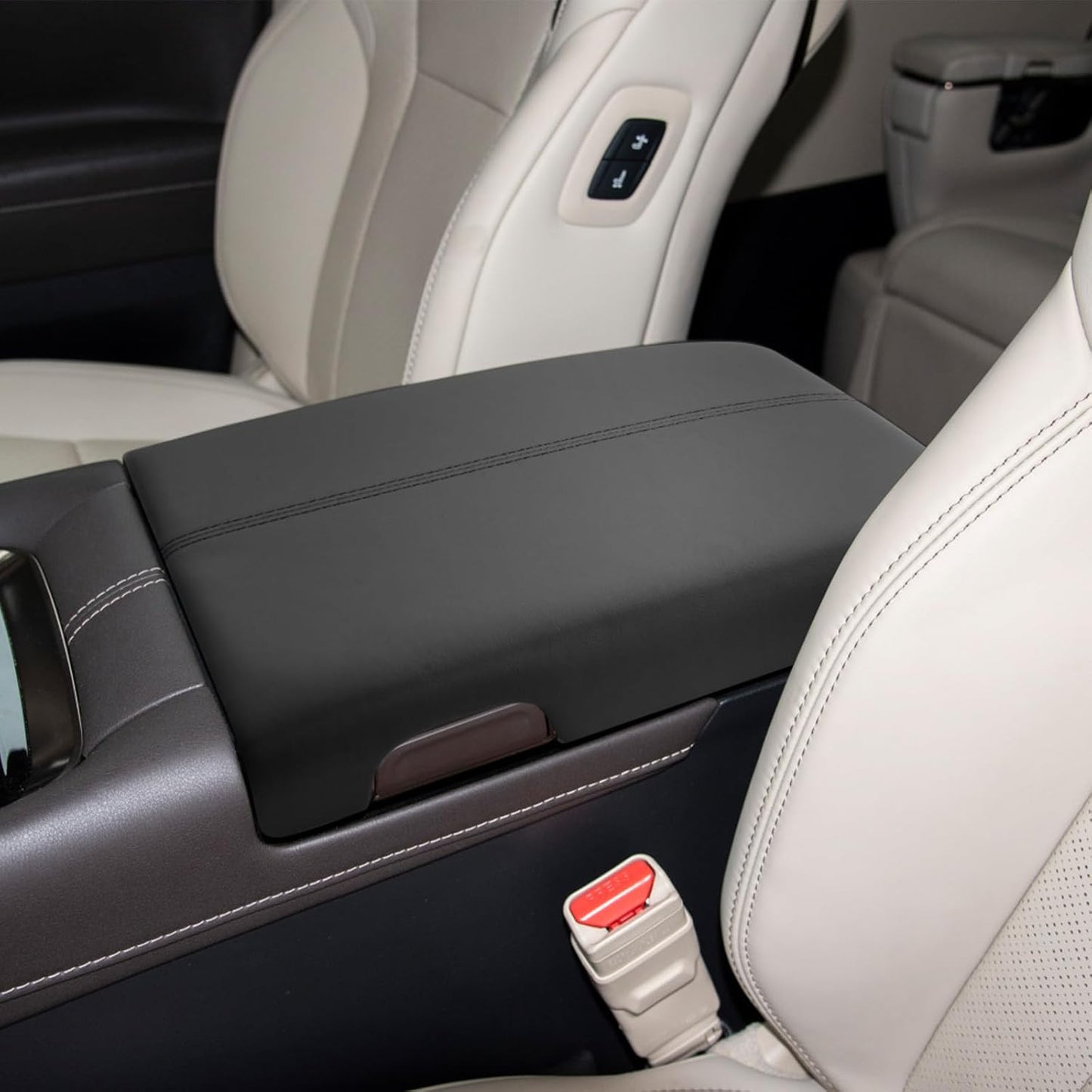SXCY Toyota Alphard 40 Series Vellfire 40 Series Armrest Console Box Cover Elbow Rest Mat Cushion Pad Stain Resistant Scratch Resistant Anti-Slip Custom Interior Parts
