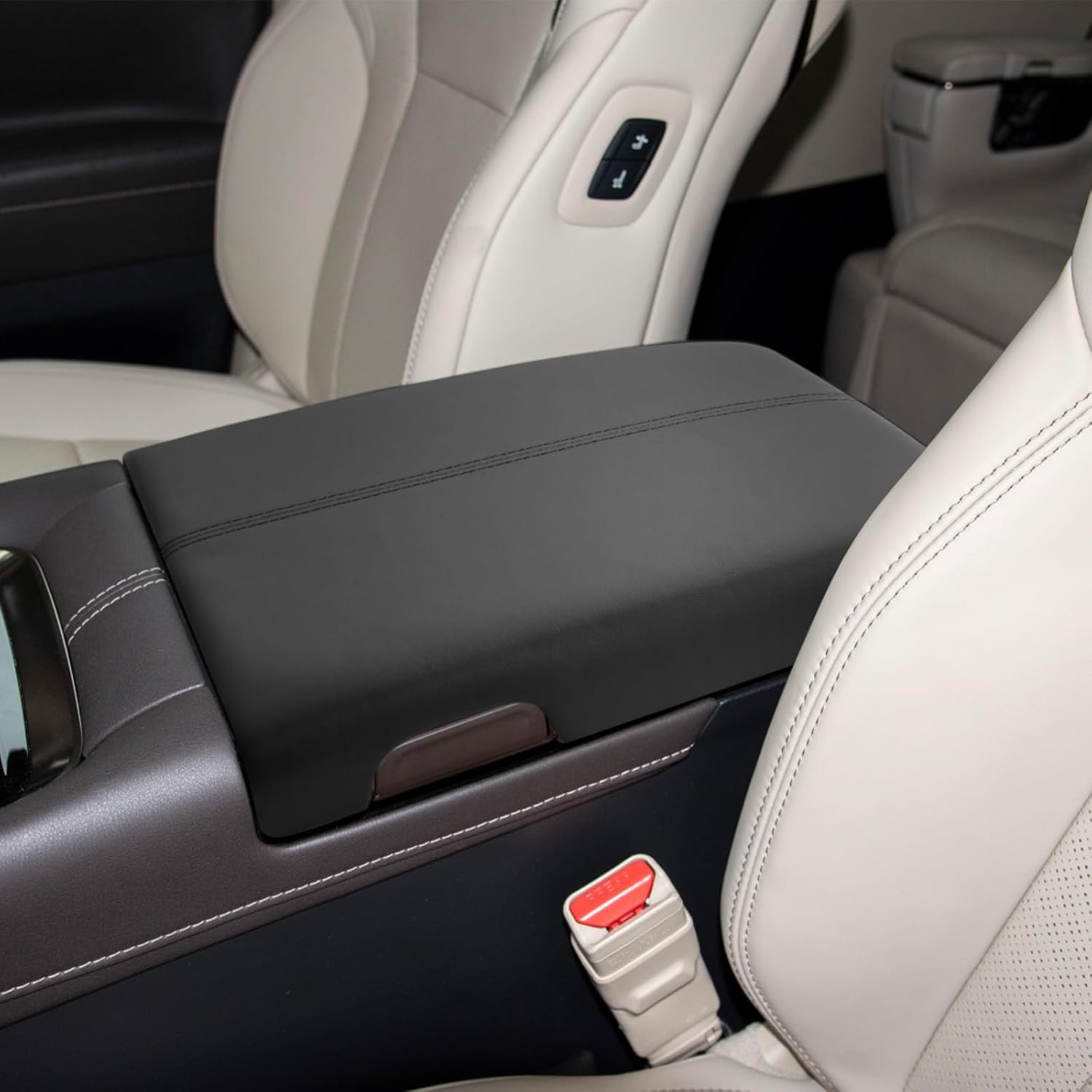 SXCY Toyota Alphard 40 Series Vellfire 40 Series Armrest Console Box Cover Elbow Rest Mat Cushion Pad Stain Resistant Scratch Resistant Anti-Slip Custom Interior Parts