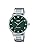 Casio MTP-VT03 Series Quartz Men's Watch, Deep Green x Metal Band MTP-VT03D-3B, Bracelet Type