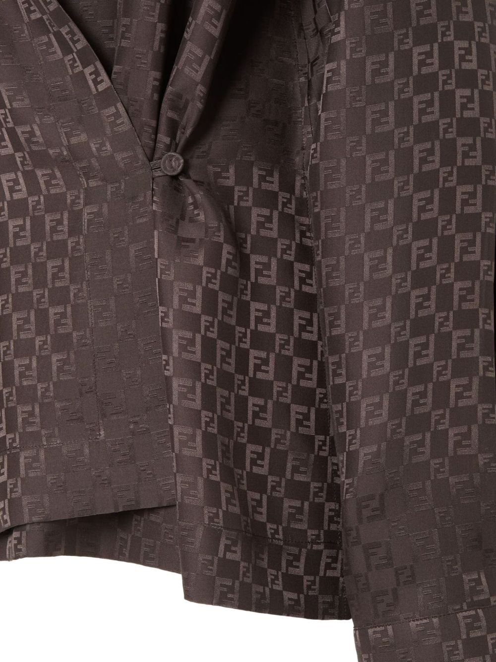 Fendi FF Jacquardシルクシャツ - Image 2