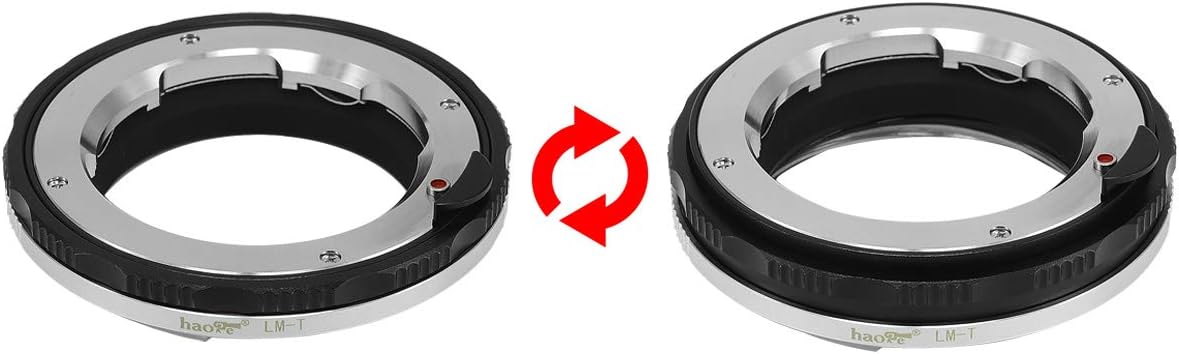 Haoge Macro Focus Lens Mount Adapter for Leica M LM Zeiss ZM Voigtlander VM Lens to Leica L-Mount Camera T, Typ 701, Typ701, TL2, CL(2017), SL, Typ 601, Typ601 for Panasonic Panasonic S1/S1R / S1H,