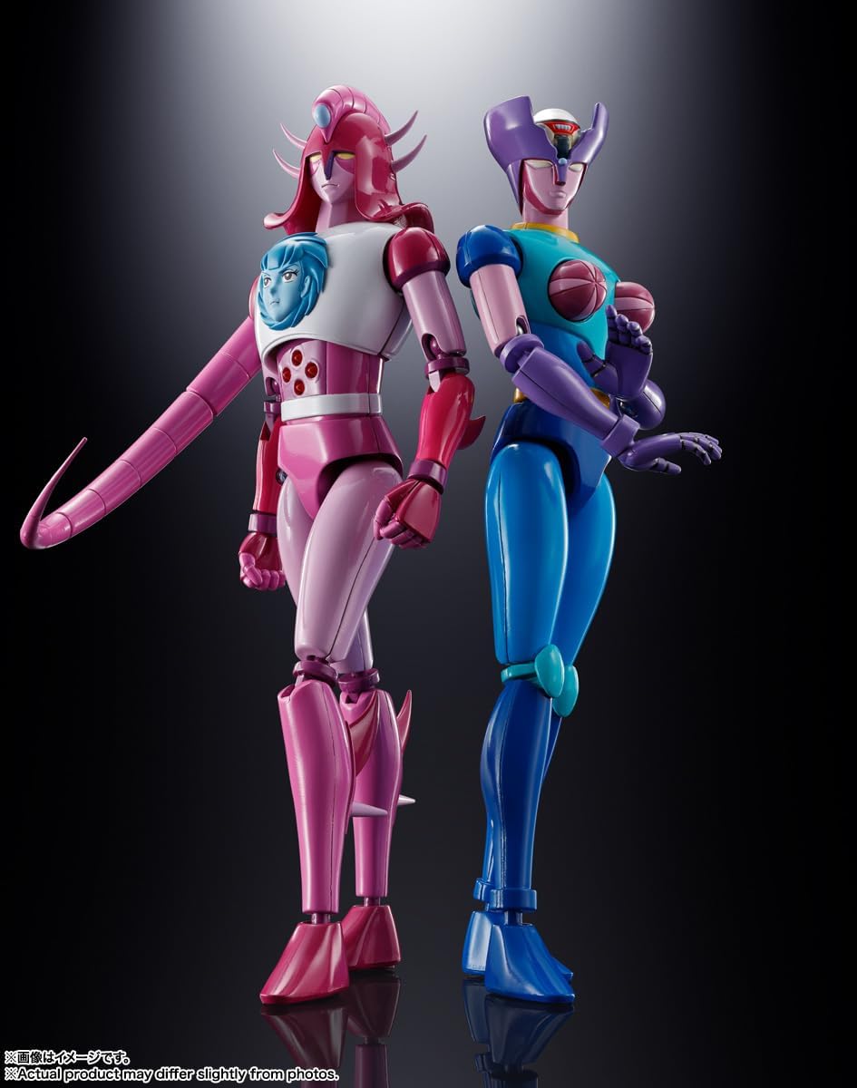 Soul of Chogokin Mazinger Z Series GX-108 Line X1 & GX-11R Dianan A, Approx. 6.7 inches (170 mm), ABS & Die Cast, Pre-painted Action Figure