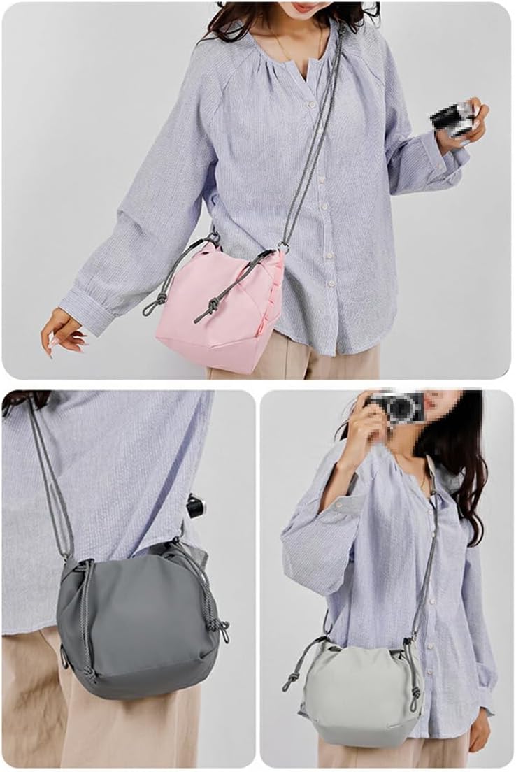 CYBERGARAGE / For NIKON Z5II / Z6III Z50II Z9 Z8 Z5 Z50 Bag, Camera Case, SLR Camera Bag, Shoulder Bag, Handbag, Shoulder Strap, Compatible with Lens Storage, Water Repellent, Camera Bag, Khaki