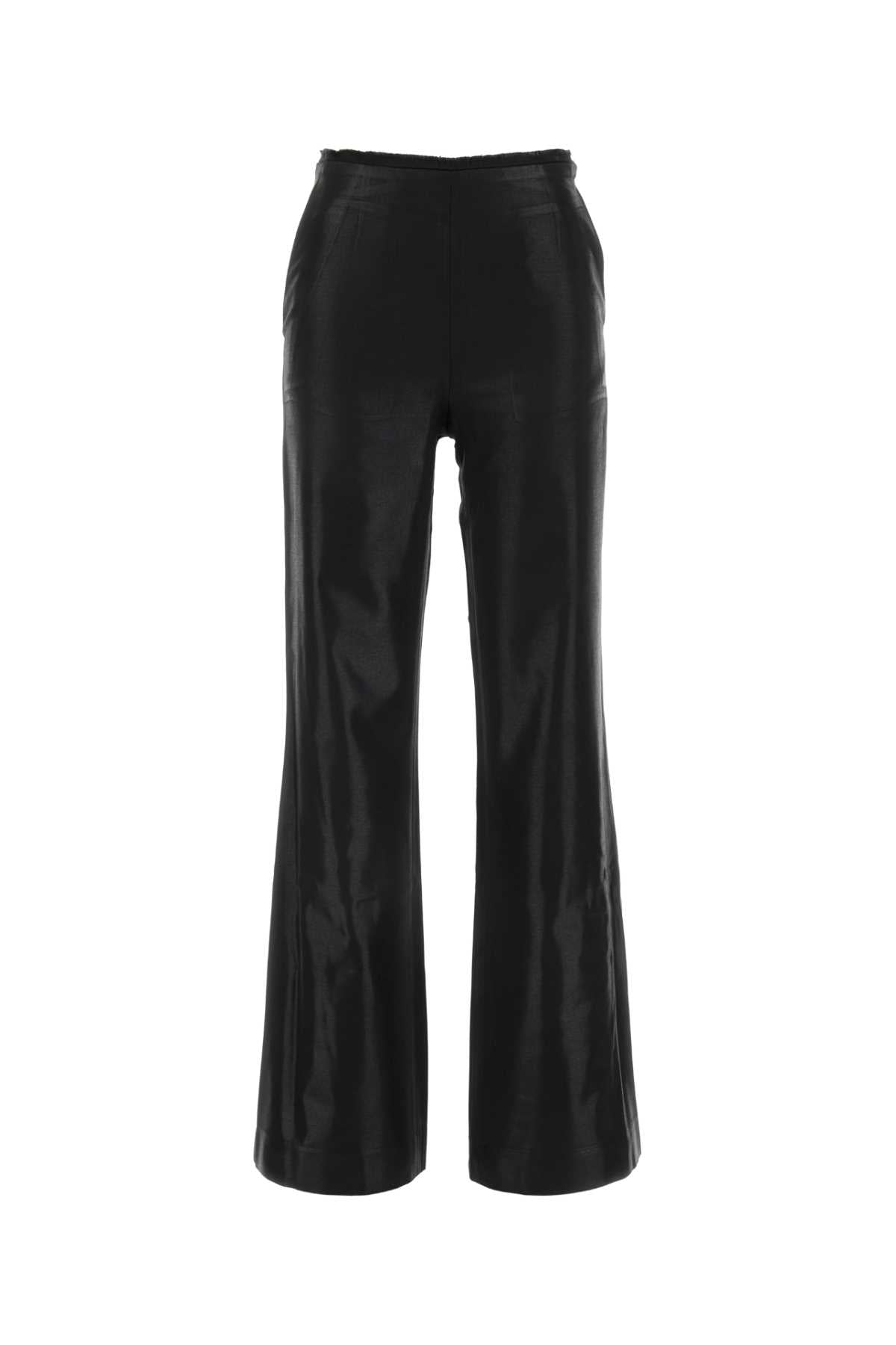 Diesel ディーゼルブラックポリエステルブレンドPルミーパンツ - Image 2