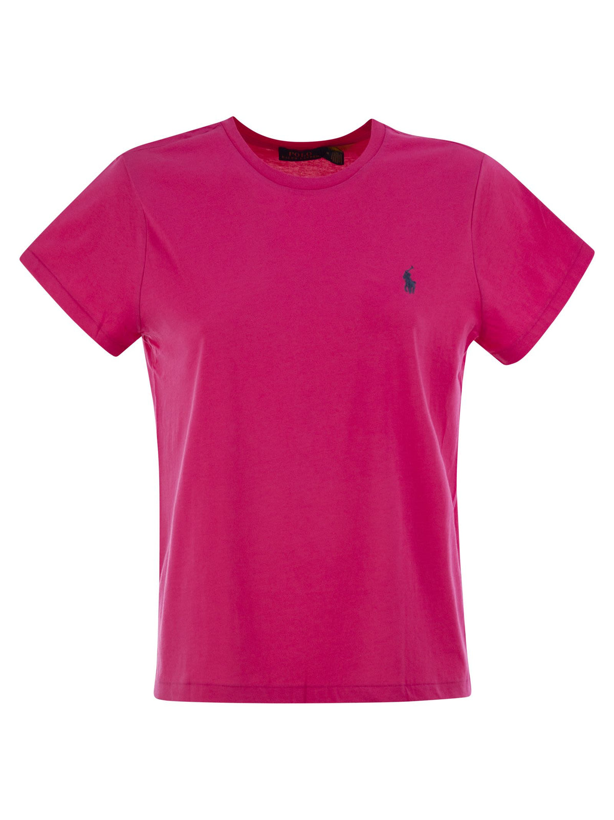 Polo ポロラルフローレンクルネックコットンTシャツ - Image 2