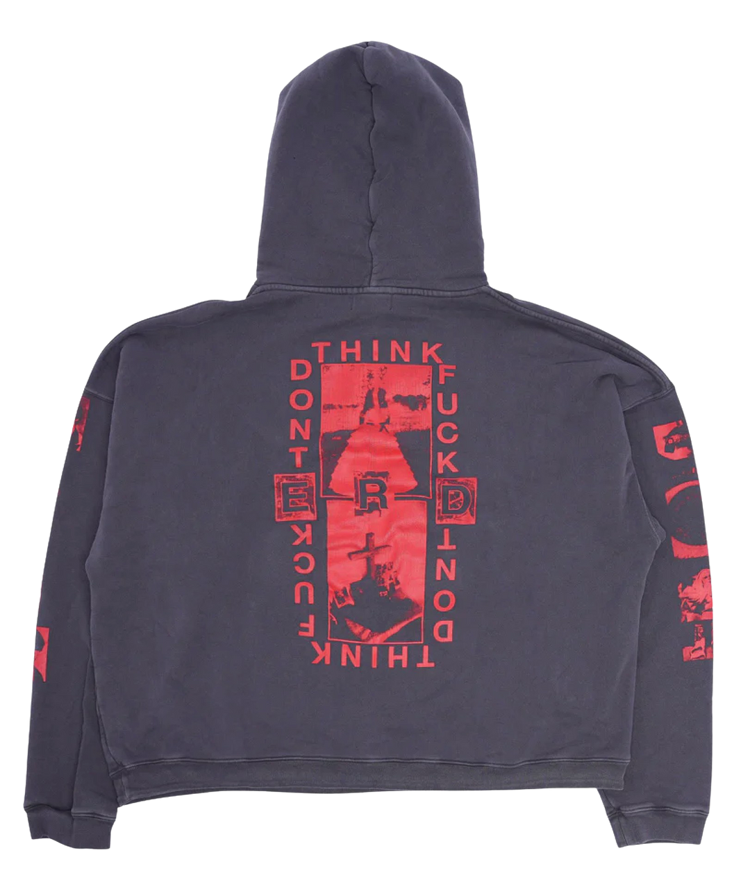 ENFANTS RICHES DÉPRIMÉS 'DONT THINK' NAVY HOODIE