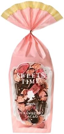 Merry Chocolate, Strawberry Cacao, 1 Px3 Bags, Chocolate, Individually Packaged, Petite Gift, No Liquor, Petite Gift, Thank You