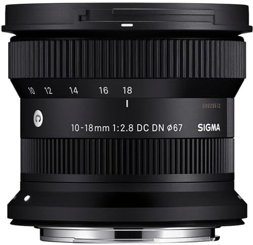 Sigma Sigma RF Mount Lens 10-18mm F2.8 DC DN Zoom Wide Angle APS-C for Cantemporary Mirrorless