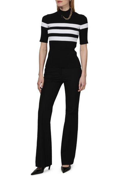 JEAN PAUL GAULTIER ビスコースニット製 半袖セーター - Image 2
