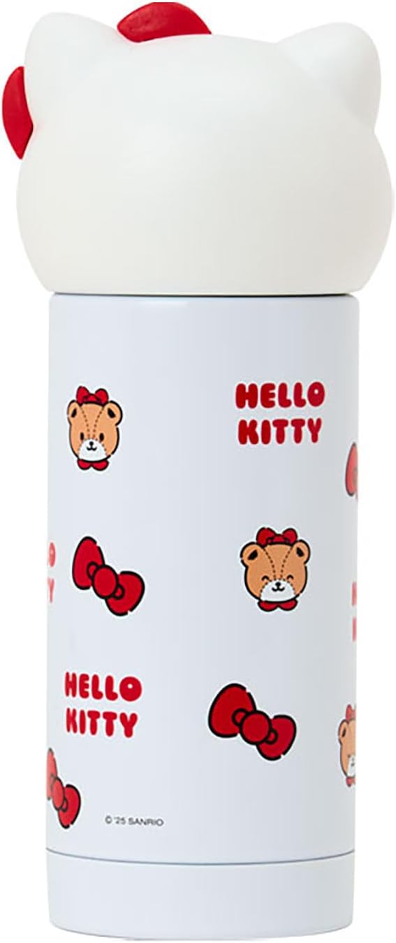 Sanrio 617407 Hello Kitty Face Shaped Stainless Steel Mug Bottle