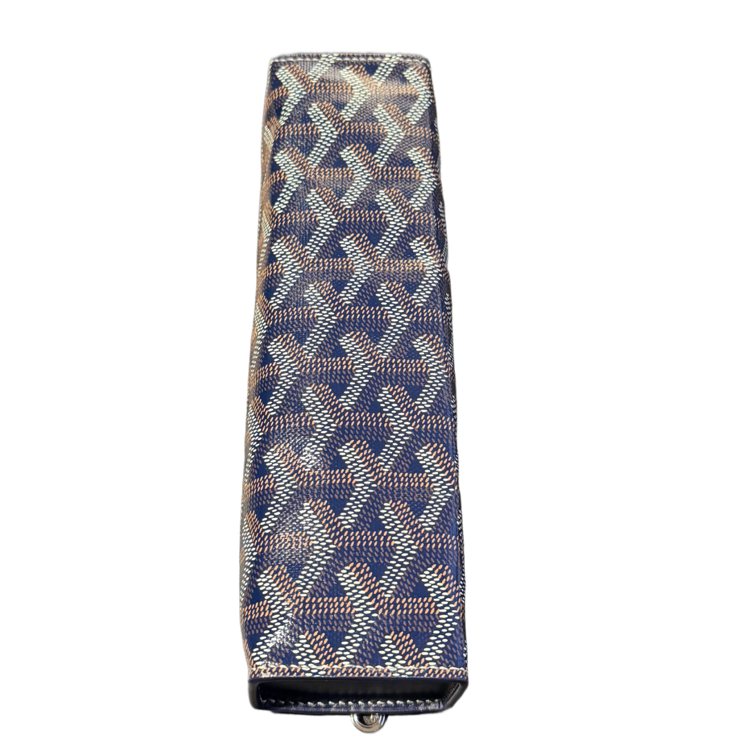 GOYARD 'NAVY' TROUSSE PENCIL POUCH