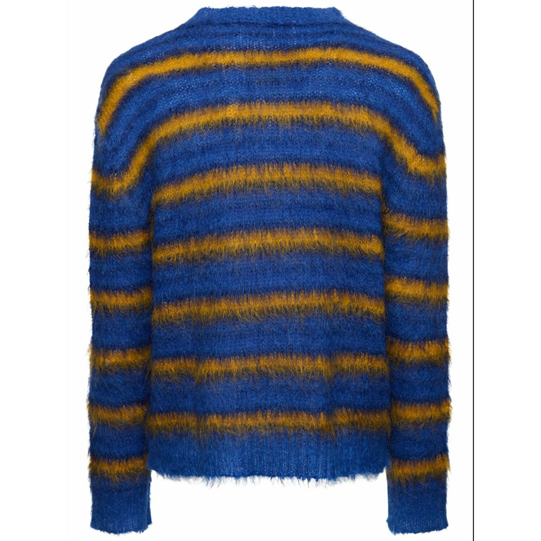 MARNI 'BLUE AND YELLOW' MOHAIR SWEATER