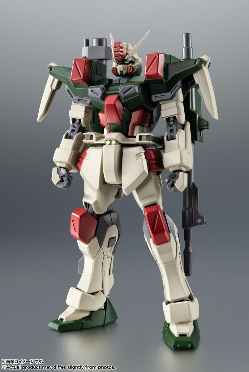 TAMASHII NATIONS ROBOT魂 Mobile Suit Gundam SEED GAT-X103 Buster Gundam Ver. A.N.I.M.E. Approx. 4.9 in (125 mm), ABS & PVC Pre-painted Action Figure