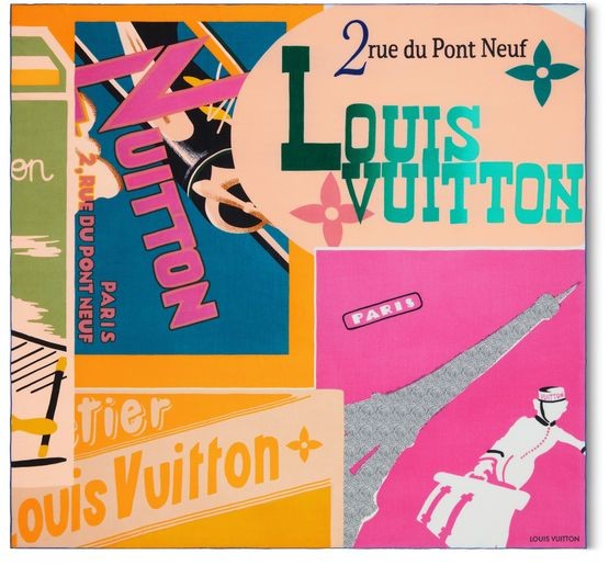 LOUIS VUITTON Through The Window Shawl - Image 2