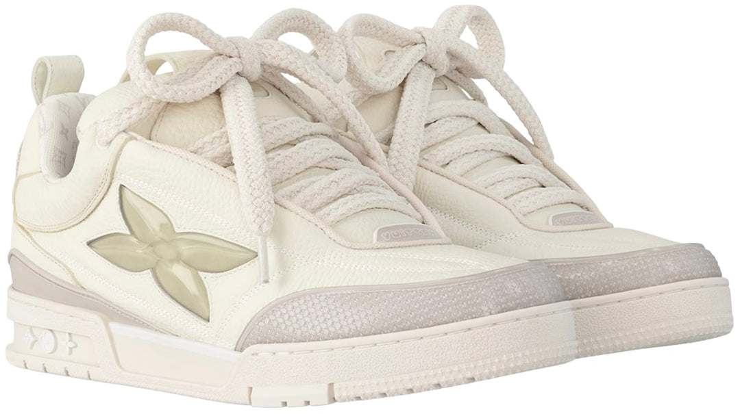 LOUIS VUITTON LV SKATE 'WHITE/TAN' SNEAKERS