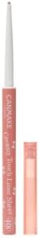 Can Makeup/Creamy Touchliner/Sheer 40th True Red Eyeliner Gel/Smooth, Extra Fine Point, Sheer Type, Mucosal Pink