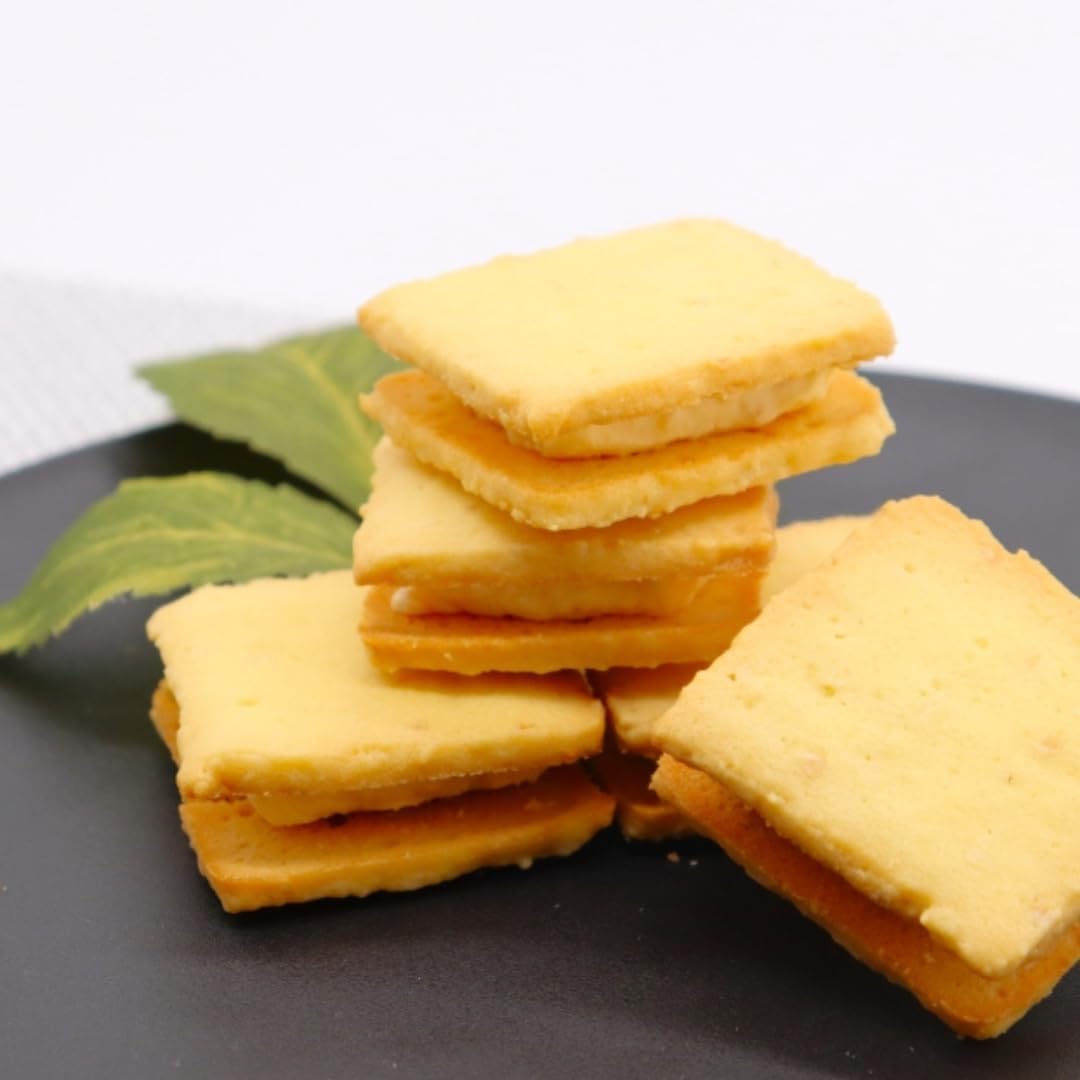 Yamaguchi Horakuan Shiokaze Sand, Set of 5, Individually Wrapped, Baked Confectionery, Gift
