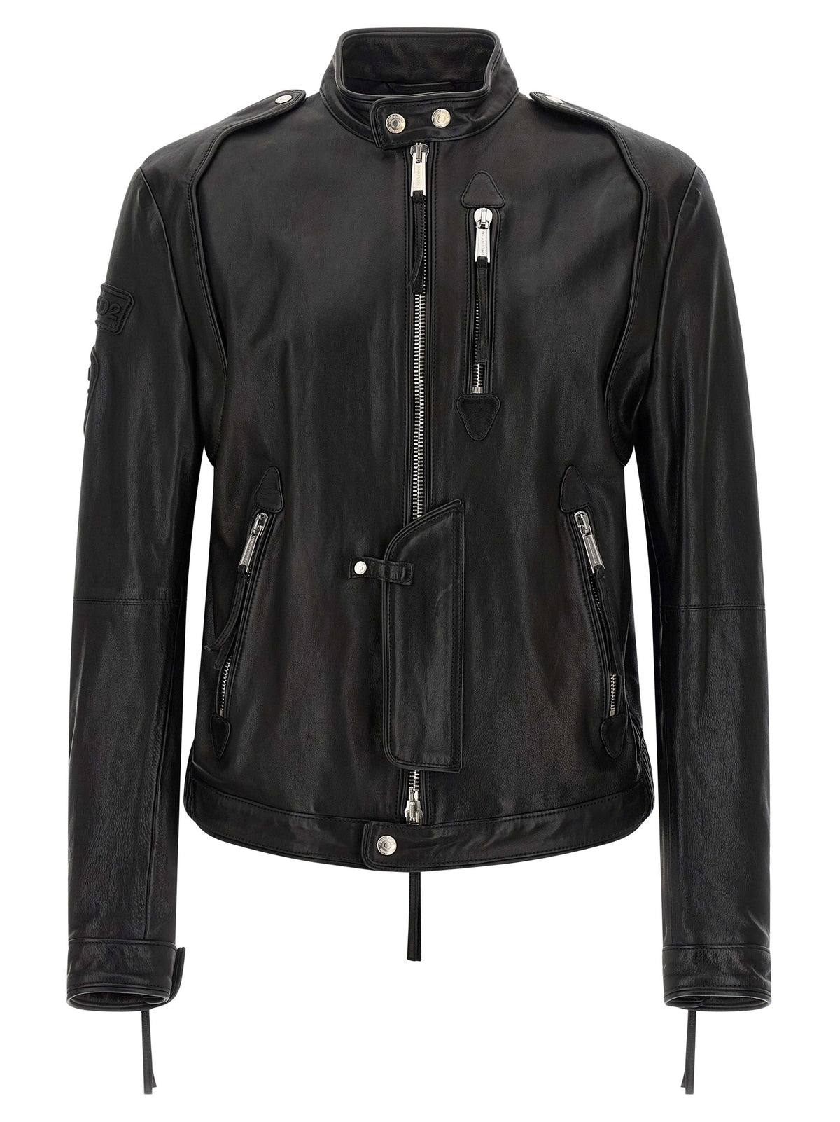 Dsquared2 Dsquared2 Dsquared2 X Ducati Capsule革のジャケット - Image 2