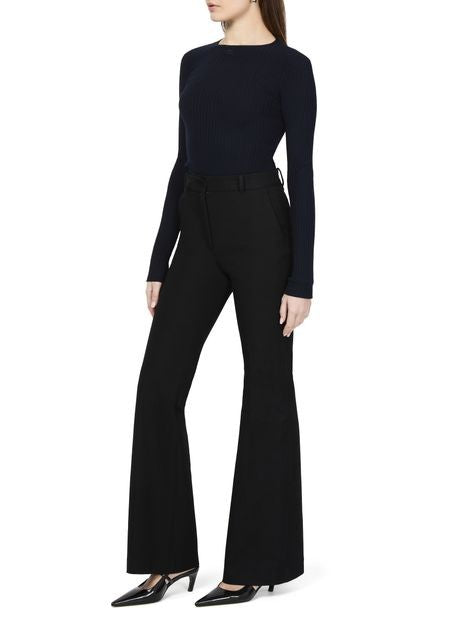 COURREGES ランジェリーストラップ リブニットセーター - Image 2
