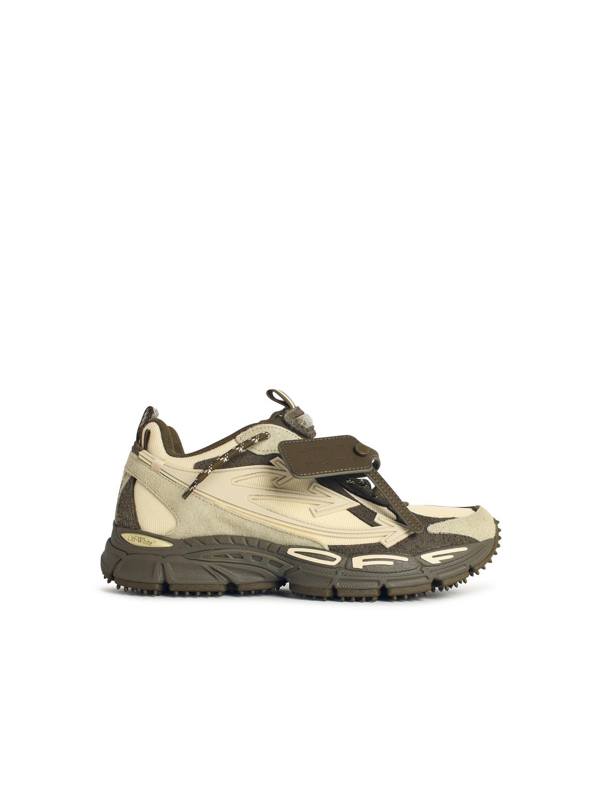 Off Off White 'Be Right Back' Green Lear Blend Sneakers - Image 2